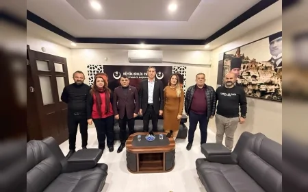 Büyük Birlik Partisi Diyarbakır İl Başkanı Mehmet Çiçek’ten MKYK Üyesi Recep Er’e Teşkilatlanma ve Saha Çalışmaları Ziyareti