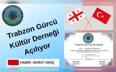 Trabzon Gürcü Kültür Derneği Açılışını Geniş Katılımlı Törenle Hamamizade Kültür Salonu’nda Yapacak