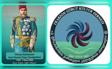 Trabzon Gürcü Kültür Derneği Gürcü Kökenli Gazi Osman Paşa Tavdgridze’yi Rahmetle Andı