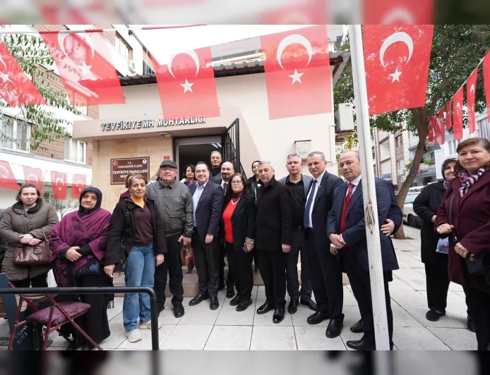 Manisa Büyükşehir Belediye Başkanı Besim Dutlulu Tevfikiye Mahallesi ve MAK-GÖÇ Ziyaretinde Karaköy Pazar Yeri Projesinin Ayrıntılarını Paylaştı