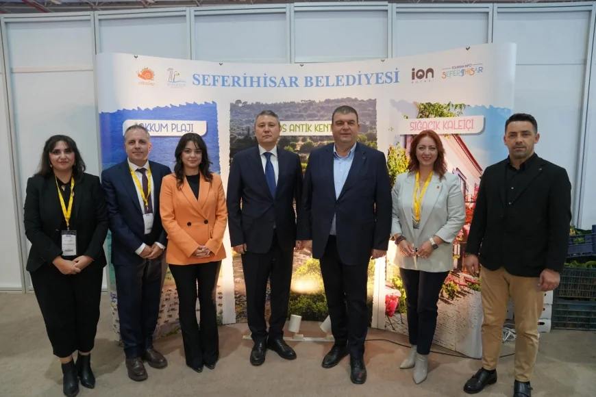 Seferihisar Belediyesi TTI İzmir Turizm Fuarı’nda uluslararası ziyaretçileri yerel kültür ve yeni turizm projeleriyle buluşturdu
