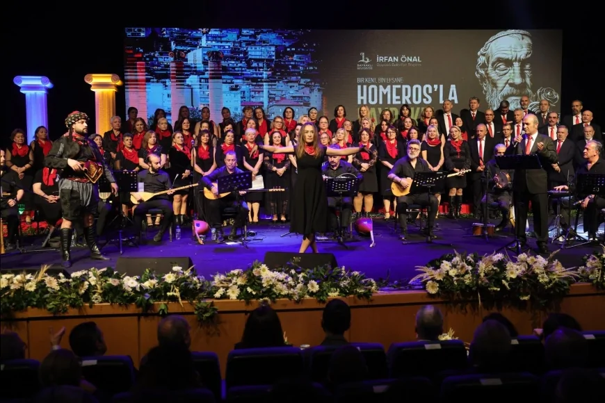 Bayraklı’da Homeros’un İzleri 4 Uluslararası Edebiyat ve Sanat Festivali’nde Sergiler, Okumalar ve Performanslarla Yeniden Canlandı