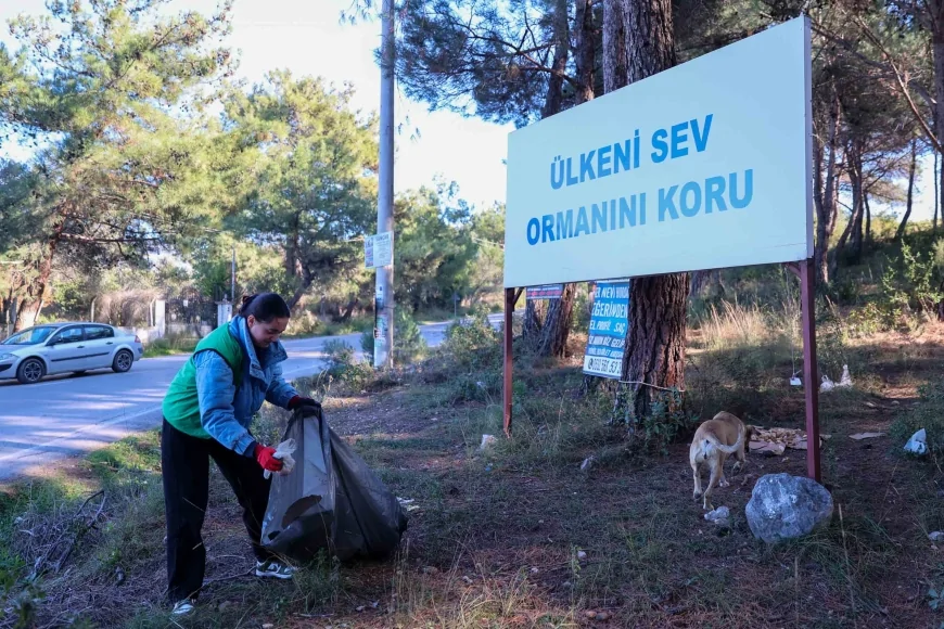 Buca Belediyesi Kaynaklar’da Doğa Temizliği Yaptı: Başkan Görkem Duman’dan Orman Vurgusu