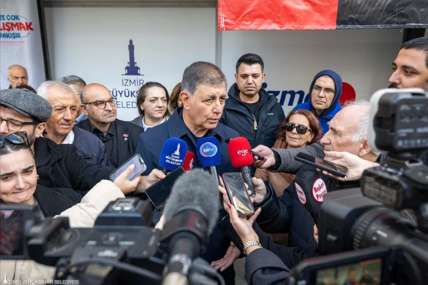 İzmir Büyükşehir Belediye Başkanı Cemil Tugay: “Yasal süreç tamamlanmadan grev olmaz, 5-6 haftalık süre var”