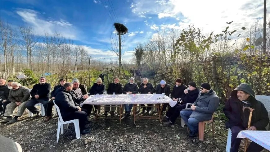 Terme Korganlılar Derneği Başkanı Rıza Evce: “Babam ve vefat edenlerimiz için baba ocağında Kur’an ve mevlid okutuldu”