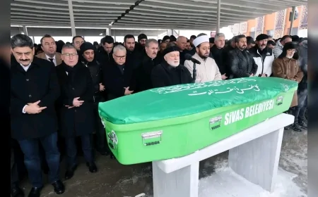 Büyük Birlik Partisi Kurucular Kurulu Üyesi ve Sivas İl Başkanı Ahmet Polat Dualarla Son Yolculuğuna Uğurlandı