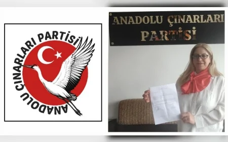 Anadolu Çınarları Partisi Keçiören İlçe Teşkilatı Kuruldu İlçe Başkanı Aysel Göçmenoğlu Mazbatasını Aldı