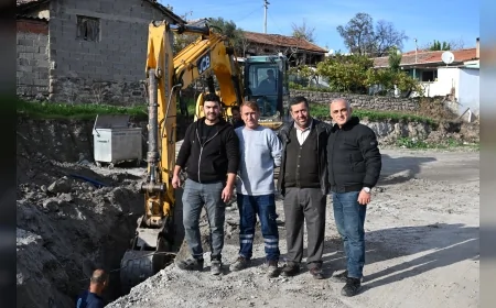 MASKİ Genel Müdürlüğü Yunusemre Yuntdağı’nda Altyapı Sorunlarını Çözdü Kanalizasyon Hatları Tamamlandı