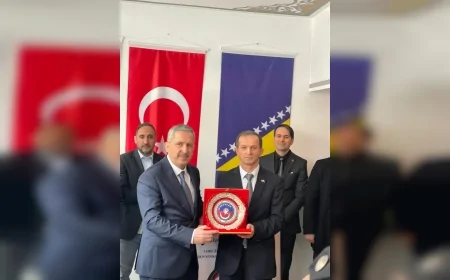 Ticaret Bakan Yardımcısı Mahmut Gürcan Saraybosna’da: “Türkiye-Bosna Hersek Bağları Daha da Güçlenecek”