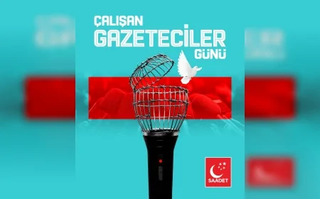 Saadet Partisi Terme İlçe Başkanlığı: “Gerçeği aktarmak için çalışan basın emekçilerinin yanındayız”