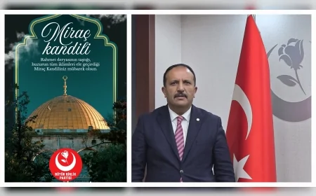 BBP Genel Başkan Yardımcısı Uğur Bulut: “Miraç, Zulme Karşı Duruşun ve İlahi Rahmetin Evrensel Mesajıdır”