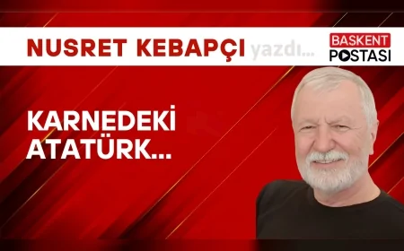 Karnedeki Atatürk...