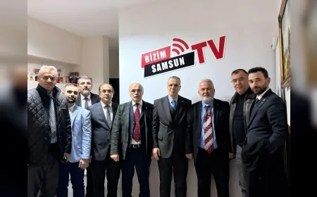 Yeniden Refah Genel Başkan Yardımcısı Bülent Osman Osmanağaoğlu’ndan Samsun’da medya ziyareti: “Gündem ve yerel siyaseti değerlendirdik”