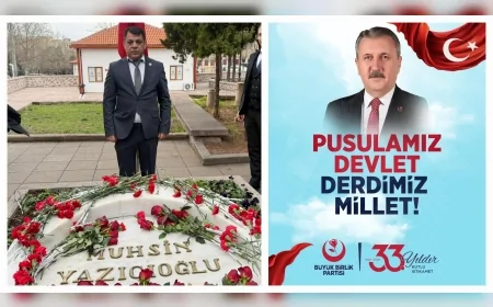 Büyük Birlik Partisi Diyarbakır İl Başkanı Mehmet Çiçek: “33 yıllık onurlu mücadeleyi gururla selamlıyoruz”