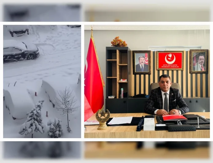 BBP Diyarbakır İl Başkanı Mehmet Çiçek: “Karın altında kalan Diyarbakır değil, belediyecilik anlayışıdır”