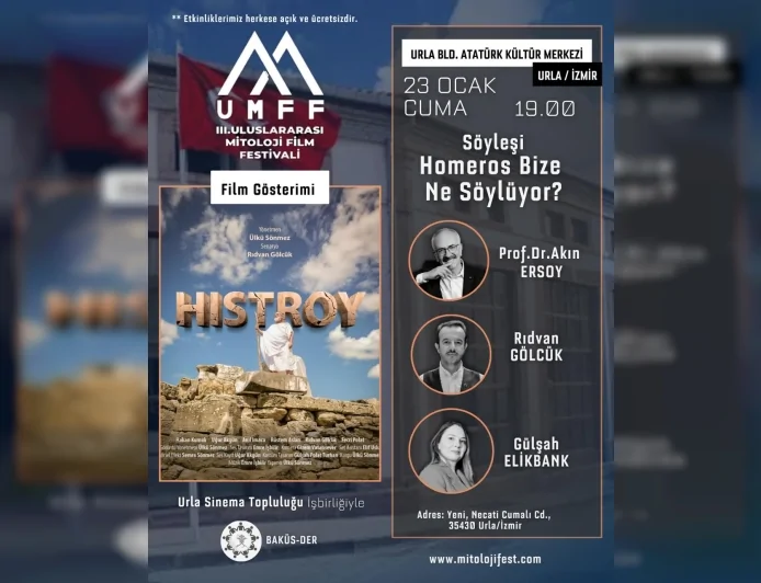 Uluslararası Mitoloji Film Festivali Urla’da: Sinema ve Mitoloji Merkezde Buluşuyor