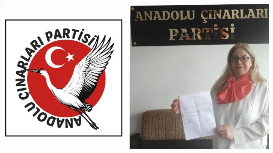 Anadolu Çınarları Partisi Keçiören İlçe Teşkilatı Kuruldu İlçe Başkanı Aysel Göçmenoğlu Mazbatasını Aldı