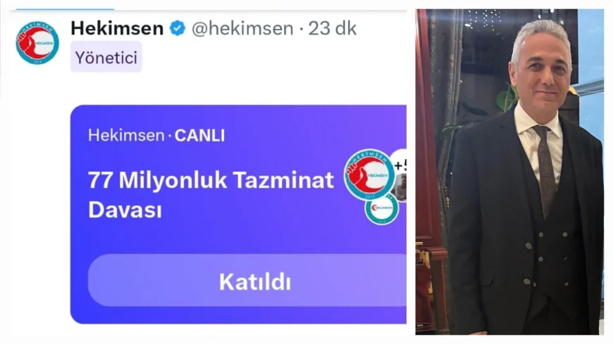 AL-KON Konfederasyonu ve Hekimsen Genel Başkanı Adil Kurban: “Mahkeme kararlarıyla derinleşen malpraktis krizi ancak Hekimlik Kanunu ile çözülebilir”