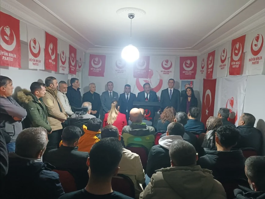BBP Genel Başkan Yardımcısı Uğur Bulut Diyarbakır’da: “Amacımız Milletimizin Menfaatidir”