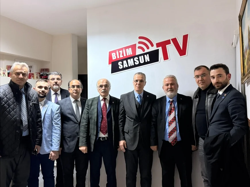 Yeniden Refah Genel Başkan Yardımcısı Bülent Osman Osmanağaoğlu’ndan Samsun’da medya ziyareti: “Gündem ve yerel siyaseti değerlendirdik”