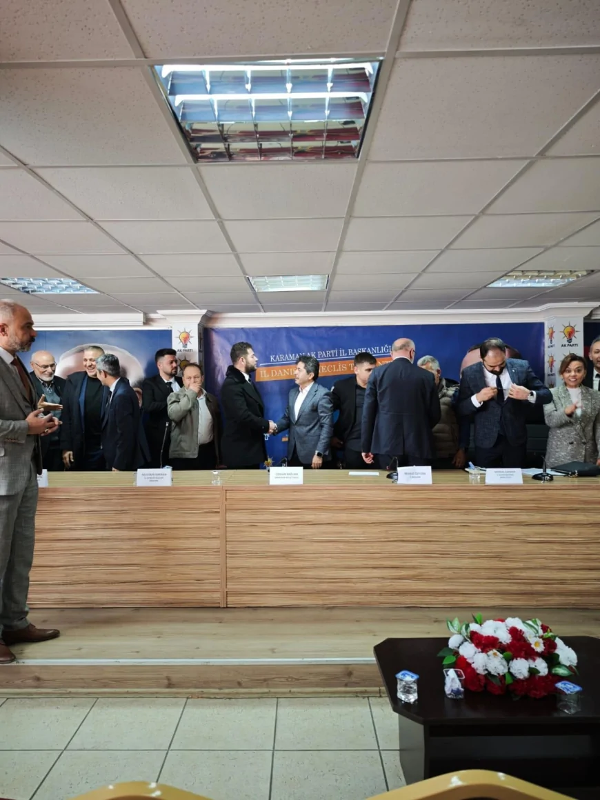 Gelecek Partisi Eski Karaman İl Başkanı İlyas Türkoğlu: “Yoluma AK Parti çatısı altında devam etme kararı aldım”