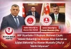 BBP Diyarbakır İl Başkanı Mehmet Çiçek: “Adalet Bakanlığı’na Atanan Akın Gürlek ve İçişleri Bakanlığı’na Atanan Mustafa Çiftçi’yi Tebrik Ediyorum”