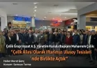 Çelik Grup İnşaat A.Ş. Yönetim Kurulu Başkanı Muharrem Çelik: “Çelik Ailesi Olarak İftarımızı Ulusoy Tesisleri’nde Birlikte Açtık”