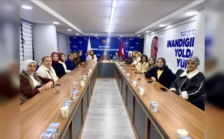 AK Parti Terme İlçe Kadın Kolları Başkanı Emine Durucu: “Birlik ve dayanışma ruhuyla hedeflerimizi belirledik”