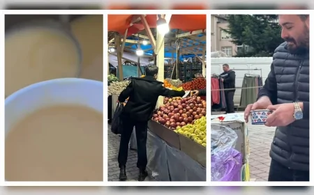 Anahtar Parti Terme İlçe Başkanlığı Sabah Namazı Sonrası Camide ve Cuma Pazarı’nda Vatandaşlara Çorba İkram Etti