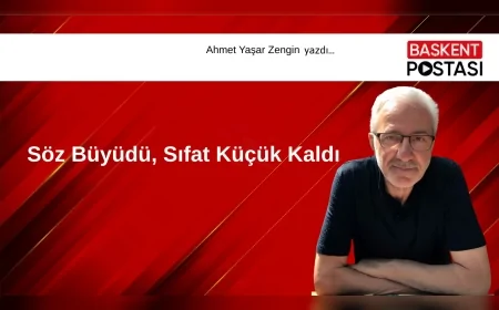 Söz Büyüdü, Sıfat Küçük Kaldı