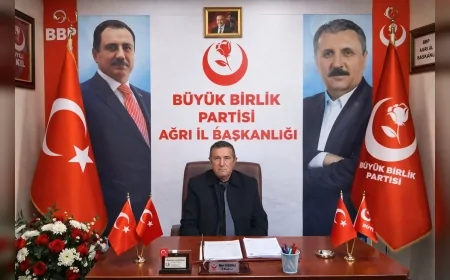 Büyük Birlik Partisi Ağrı İl Başkanı Naci Edebali: “Başlık paralarının yüksekliği gençlerin evlenmesini engelliyor”