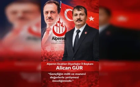 Alperen Ocakları Diyarbakır İl Başkanı Alican Gür: “Gençliği milli ve manevi değerlerle geleceğe hazırlıyoruz”