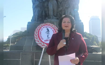 Atatürkçü Düşünce Derneği Konak Şubesi Genel Kurulu Tamamlandı: Başkanlığa Pelin Uğur Seçildi