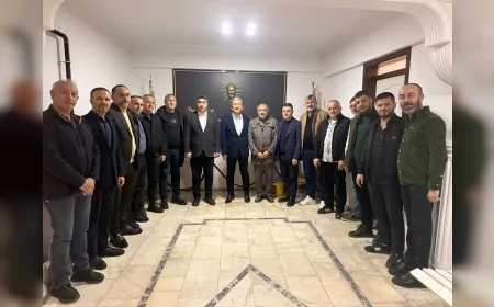 Terme Ticaret ve Sanayi Odası Başkanı Ahmet Ekmekçi’den Terme Esnaf ve Sanatkarlar Odası Başkanı Barış Aktepe’ye Hayırlı Olsun Ziyareti