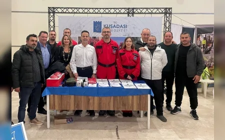 Kuşadası Belediyesi Afet İşleri Müdürü Edip Adanalı: “Hafif düzey arama kurtarma ekibi ile çalışmalarımızı farklı bir boyuta taşıdık”