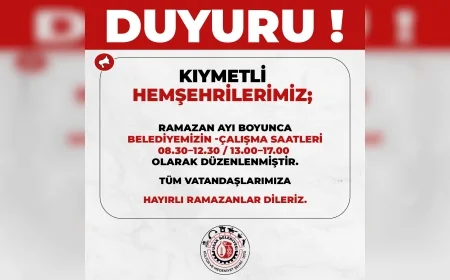 Uşak Belediye Başkanı Özkan Yalım: “Personelimiz Ramazan Boyunca İftara Yetişebilsin Diye Mesaiyi Yarım Saat Erkene Çektik”