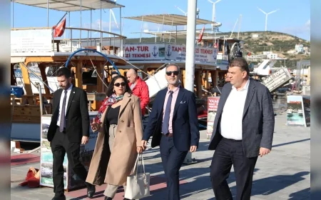 Seferihisar Belediyesi ile KKTC İzmir Başkonsolosluğu Arasında Turizm ve Kültürel İş Birliği Teması