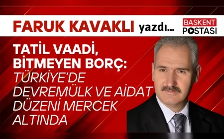 Tatil Vaadi, Bitmeyen Borç: Türkiye’de Devremülk ve Aidat Düzeni Mercek Altında