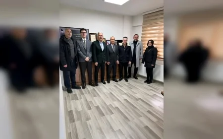 Terme Vergi Dairesi Müdürü Mehmet Orhan’dan Terme TSO’ya Vergi Haftası ziyareti