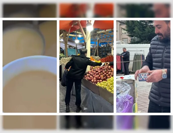 Anahtar Parti Terme İlçe Başkanlığı Sabah Namazı Sonrası Camide ve Cuma Pazarı’nda Vatandaşlara Çorba İkram Etti