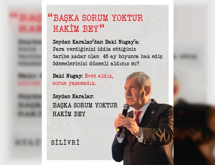 Adana Büyükşehir Belediye Başkanı Zeydan Karalar: “Başka sorum yoktur Hakim Bey” Silivri’deki duruşmada dikkat çeken diyalog