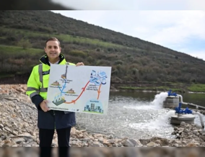 Akın, yapılan yatırımlarla Balıkesir’in 20 yıllık içme suyu ihtiyacının güvence altına alındığını duyurdu.