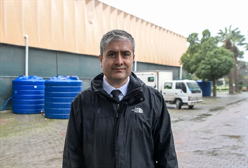 İzmir Büyükşehir Belediyesi yağmur suyu hasadıyla belediye binalarında su tasarrufunu artırıyor