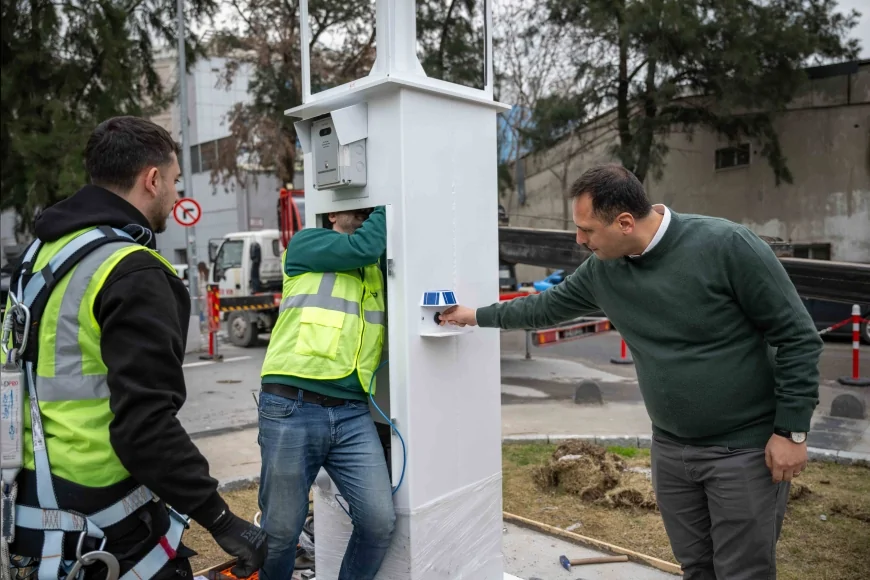 Bornova Belediye Başkanı Ömer Eşki: “Türkiye’nin En Kapsamlı Hibrit Enerji Direğini Abide-i Hürriyet Meydanı’nda Hayata Geçirdik”