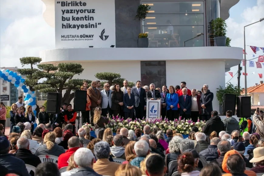 Güzelbahçe Belediye Başkanı Mustafa Günay: “Seçim vaatlerimizi 23 ayda tamamladık, artık yeni bir hikâye yazacağız”