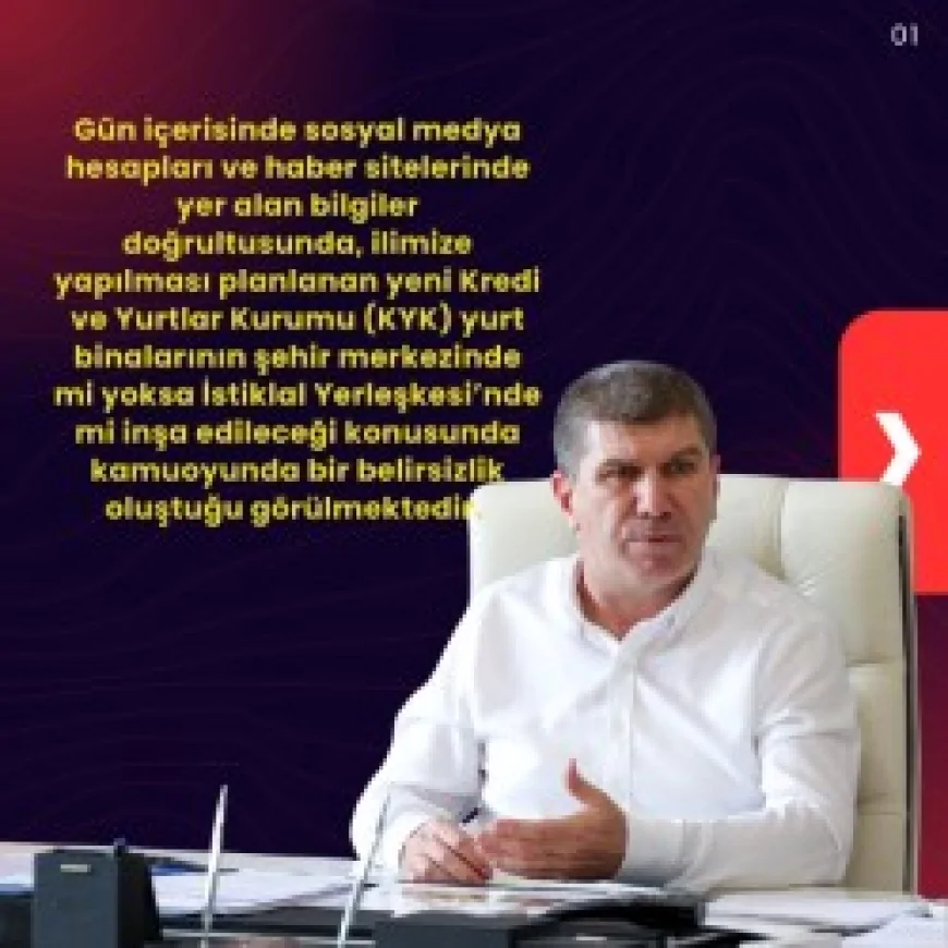 Burdur Belediye Başkanı Ali Orkun Ercengiz şehrimize yapılacak kamu yatırımlarında belediyemizin görüşünün alınmasını arzu ederdik.
