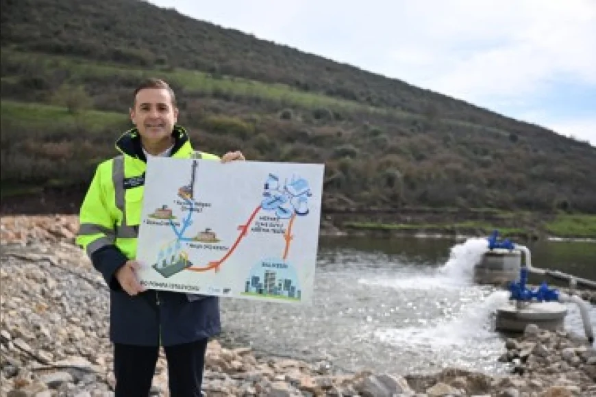 Akın, yapılan yatırımlarla Balıkesir’in 20 yıllık içme suyu ihtiyacının güvence altına alındığını duyurdu.