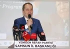 Yeniden Refah Partisi Genel Başkanı Dr. Fatih Erbakan Samsun’daki İftar Programında Siyasi ve Ekonomik Gündeme İlişkin Mesajlar Verdi