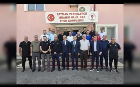TFF Diyarbakır Bölge Müdürü Serkan Bayhan Bölge Futbolu ile Federasyon Arasında Köprü Kuruyor