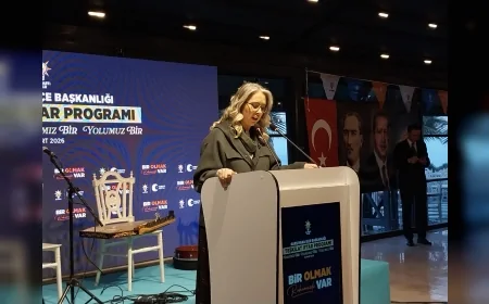 AK Parti Genel Başkan Yardımcısı ve İzmir Milletvekili Ceyda Bölünmez Çankırı: